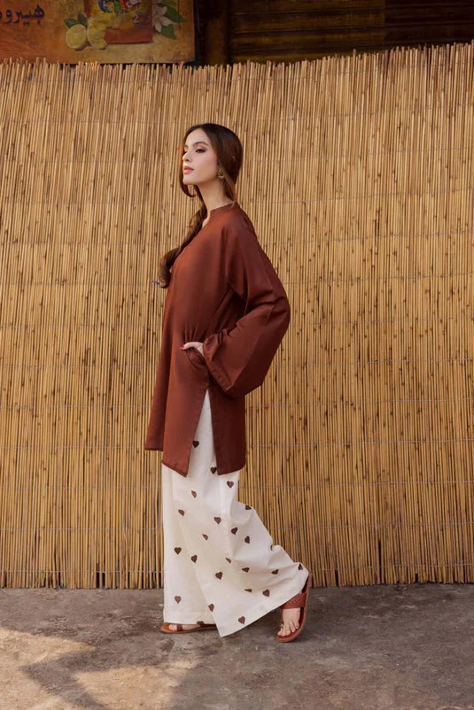 CF1298 2PC Embroidered Lawn