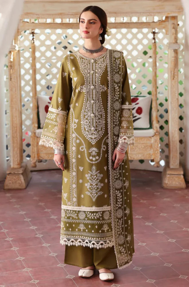 CF1274 MAHNUR - Summer 3PC Lawn Embroidered with Sequence Suit