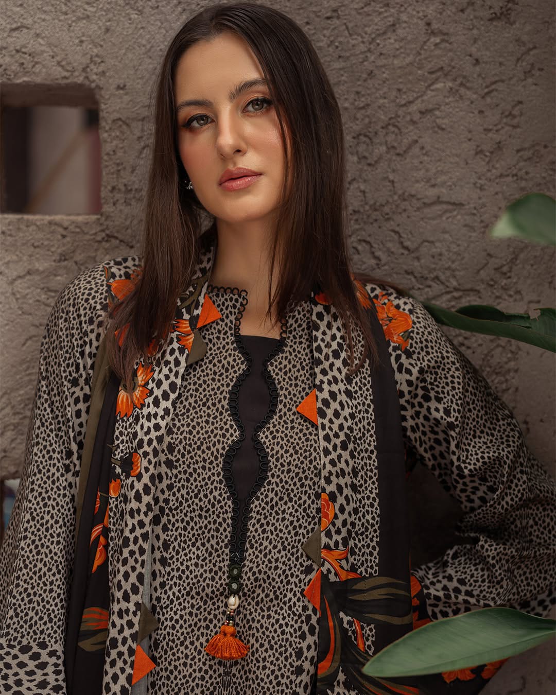 CF1215 Winter 3PC Dhanak all over Printed Suit