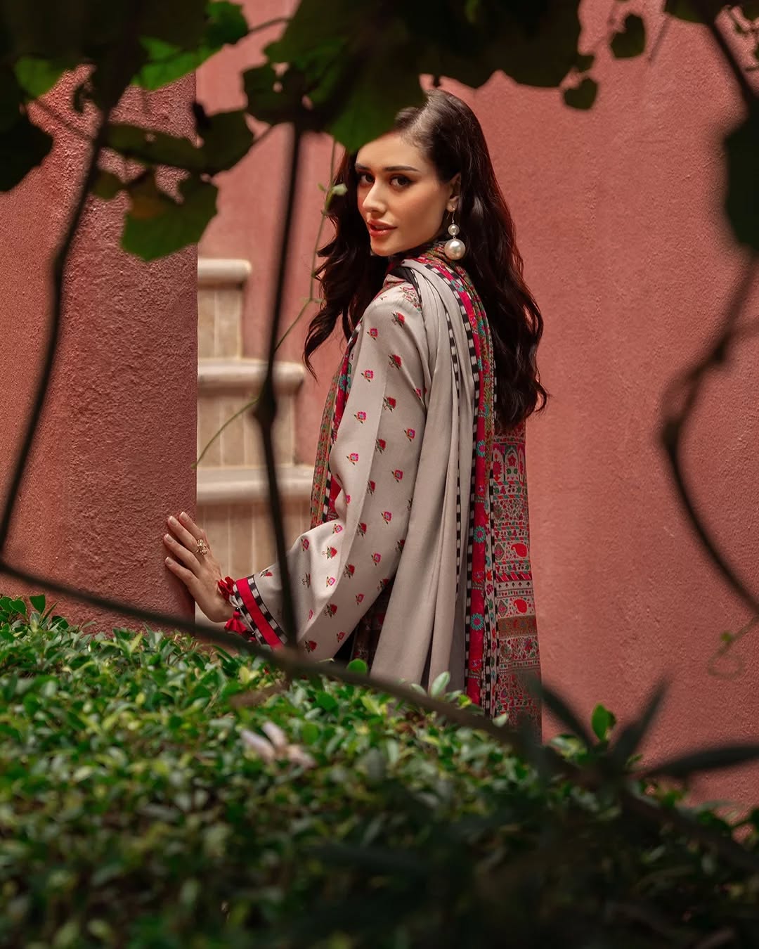 CF1213 Winter 3PC Dhanak ALL OVER Printed Suit