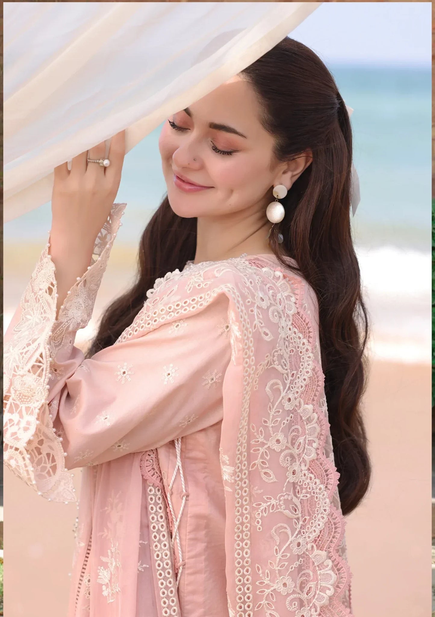 CF1042 - Imrozia Serene Hania Luxury Lawn 3Pc Suit