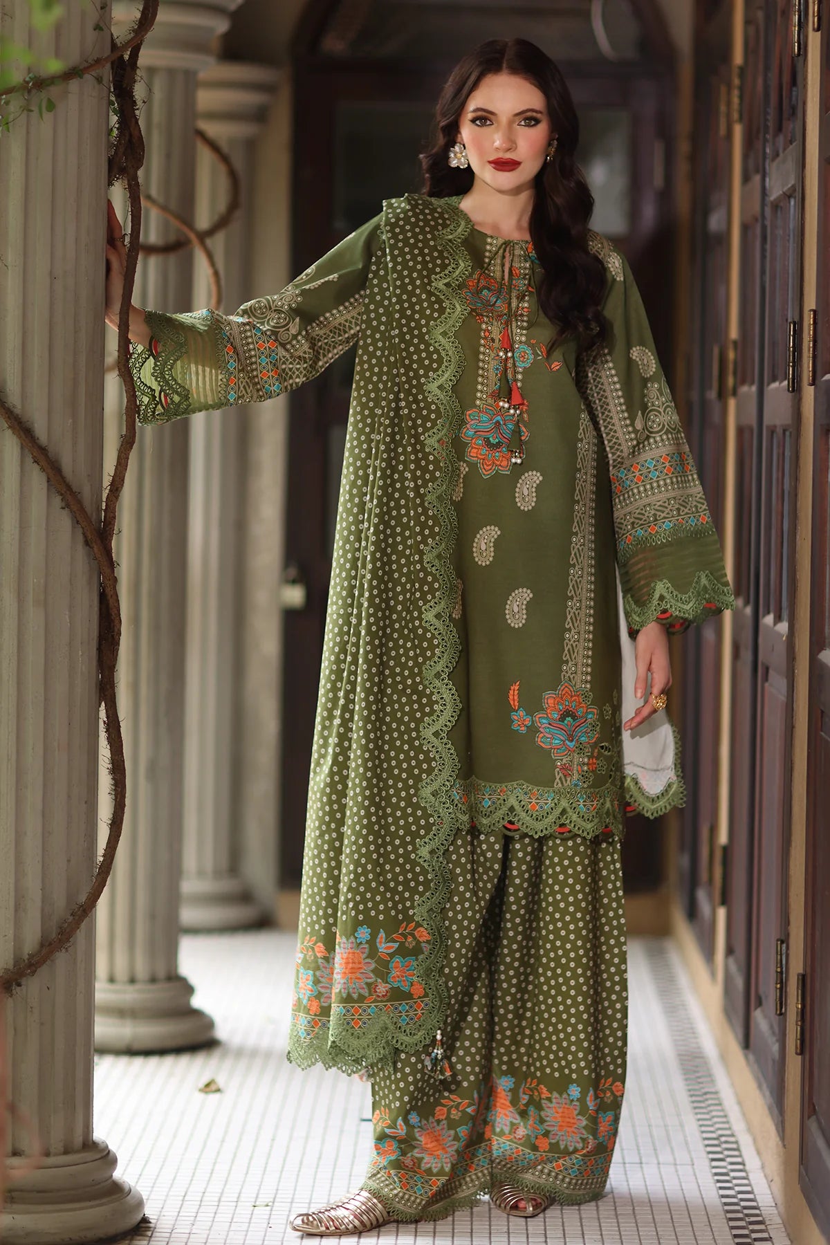  3-PC Unstitched Printed  Lawn Collection