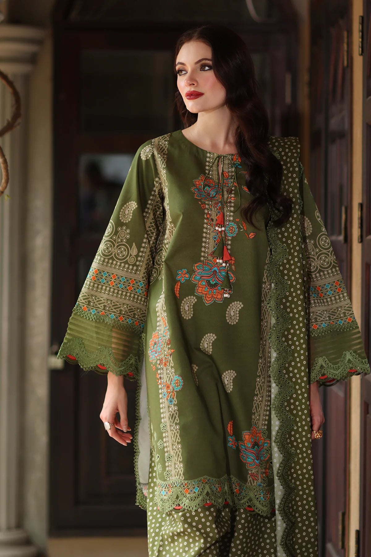  3-PC Unstitched Printed  Lawn Collection