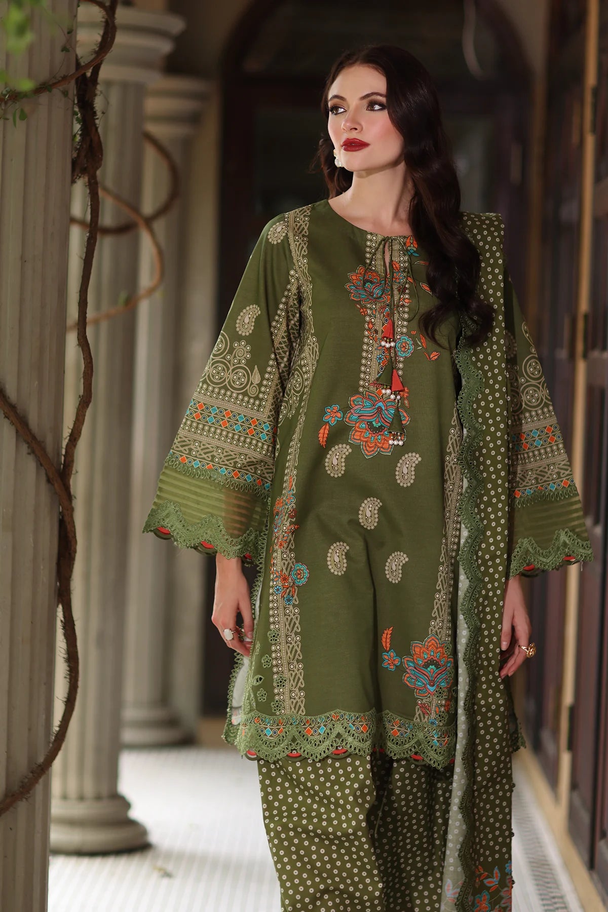  3-PC Unstitched Printed  Lawn Collection