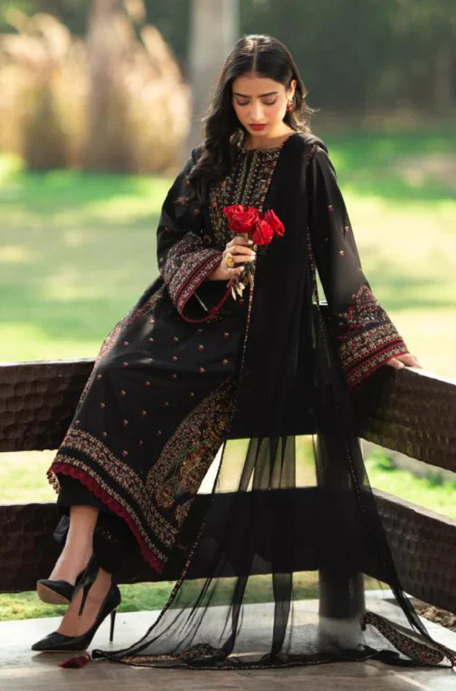 Zara Shaahjahan - Summer 3PC Lawn Embroidered Suit