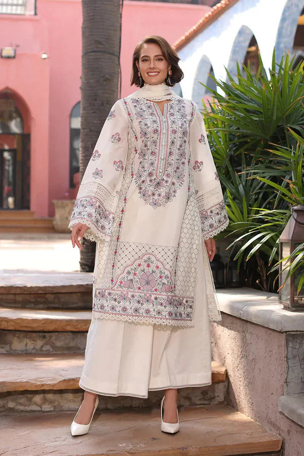 CF1067 - Breeze 3PC Lawn Embroidered Suit