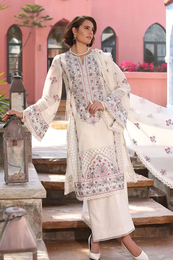 CF1067 - Breeze 3PC Lawn Embroidered Suit