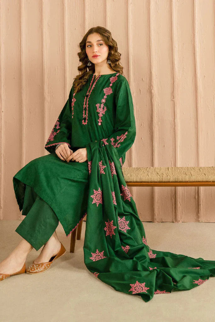 CF1068 - Sapphire 3PC Embroidered Lawn Suit