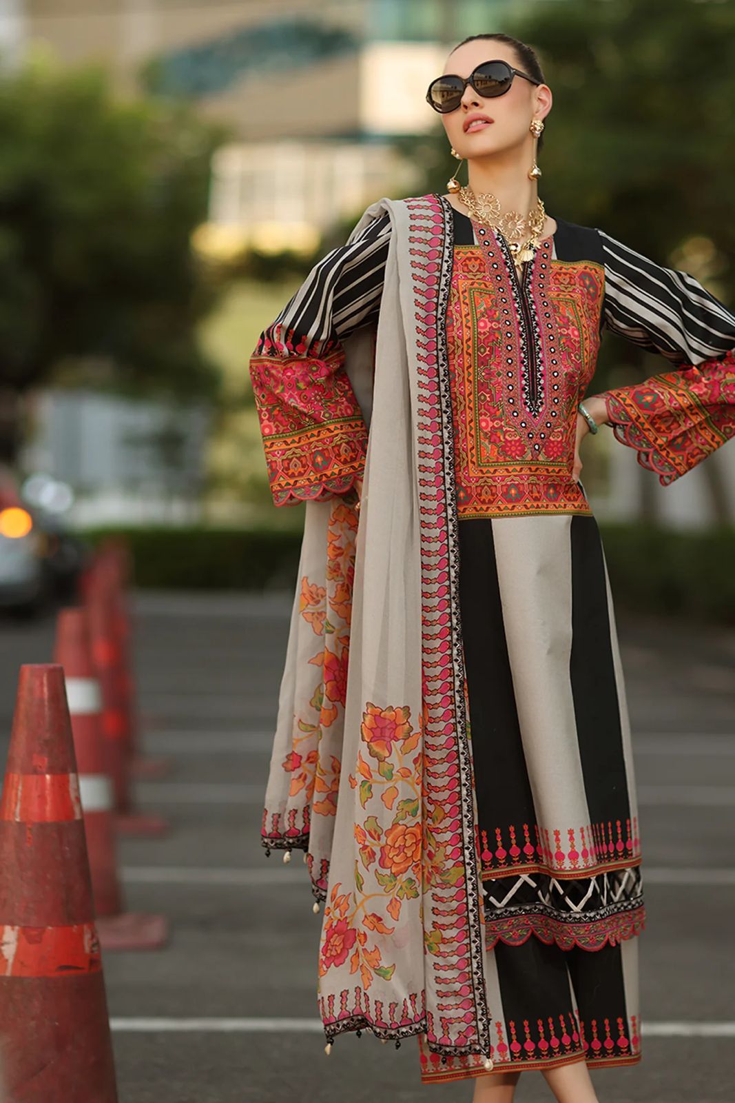  3-PC Unstitched Printed Lawn Collection