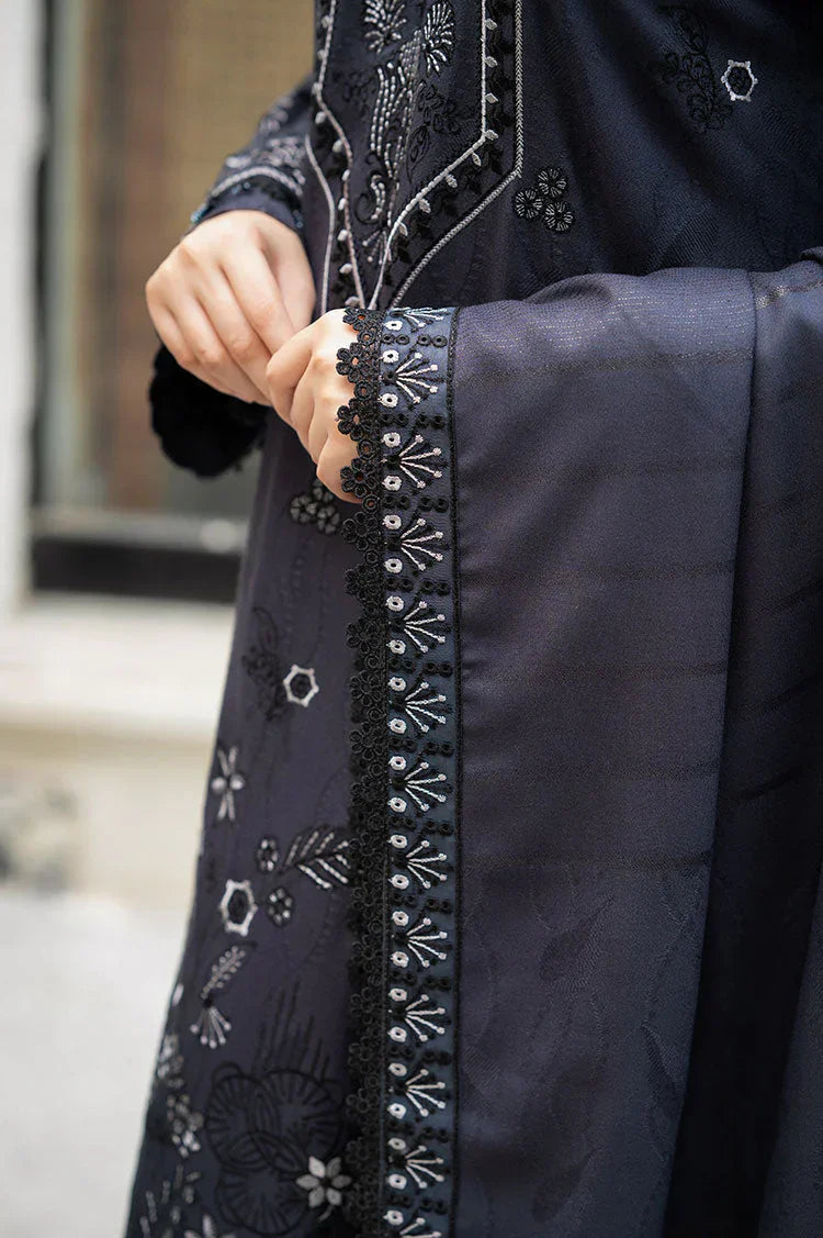 CF1203    Libass - Winter 3PC Dhanak Embroidered Suit -