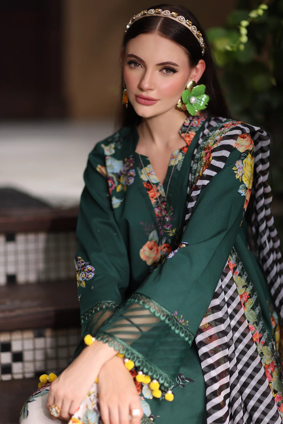  3-PC Unstitched Printed  Lawn Collection
